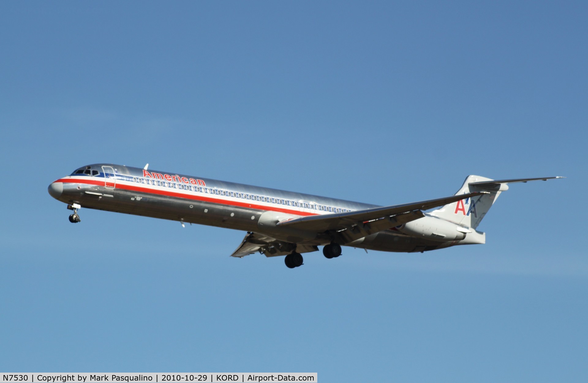 N7530, 1990 McDonnell Douglas MD-82 (DC-9-82) C/N 49922, MD-82