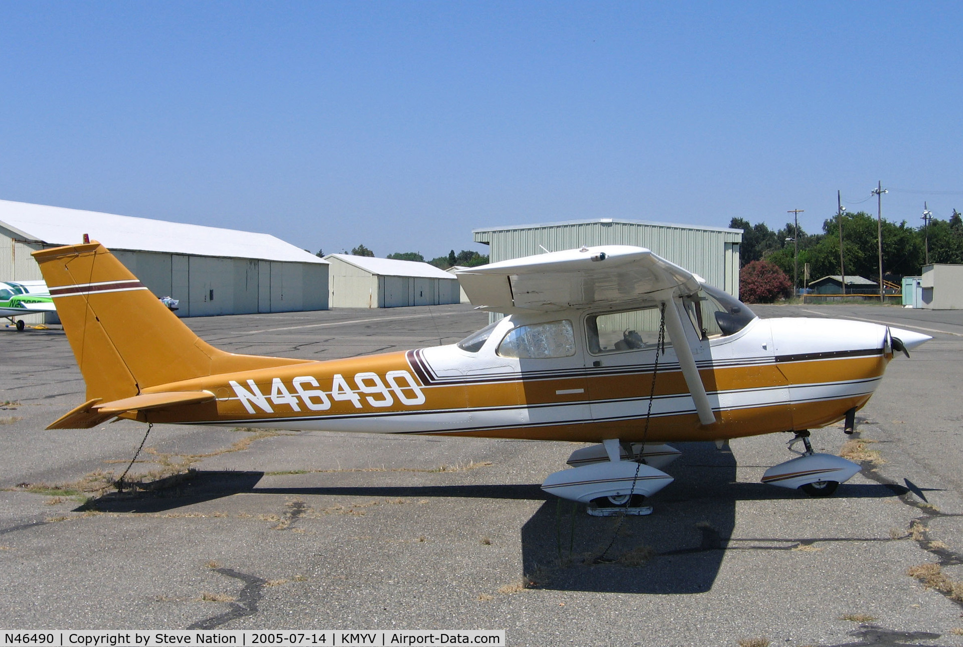 N46490, 1968 Cessna 172K Skyhawk C/N 17257301, 1968 Cessna 172K @ Marysville, CA