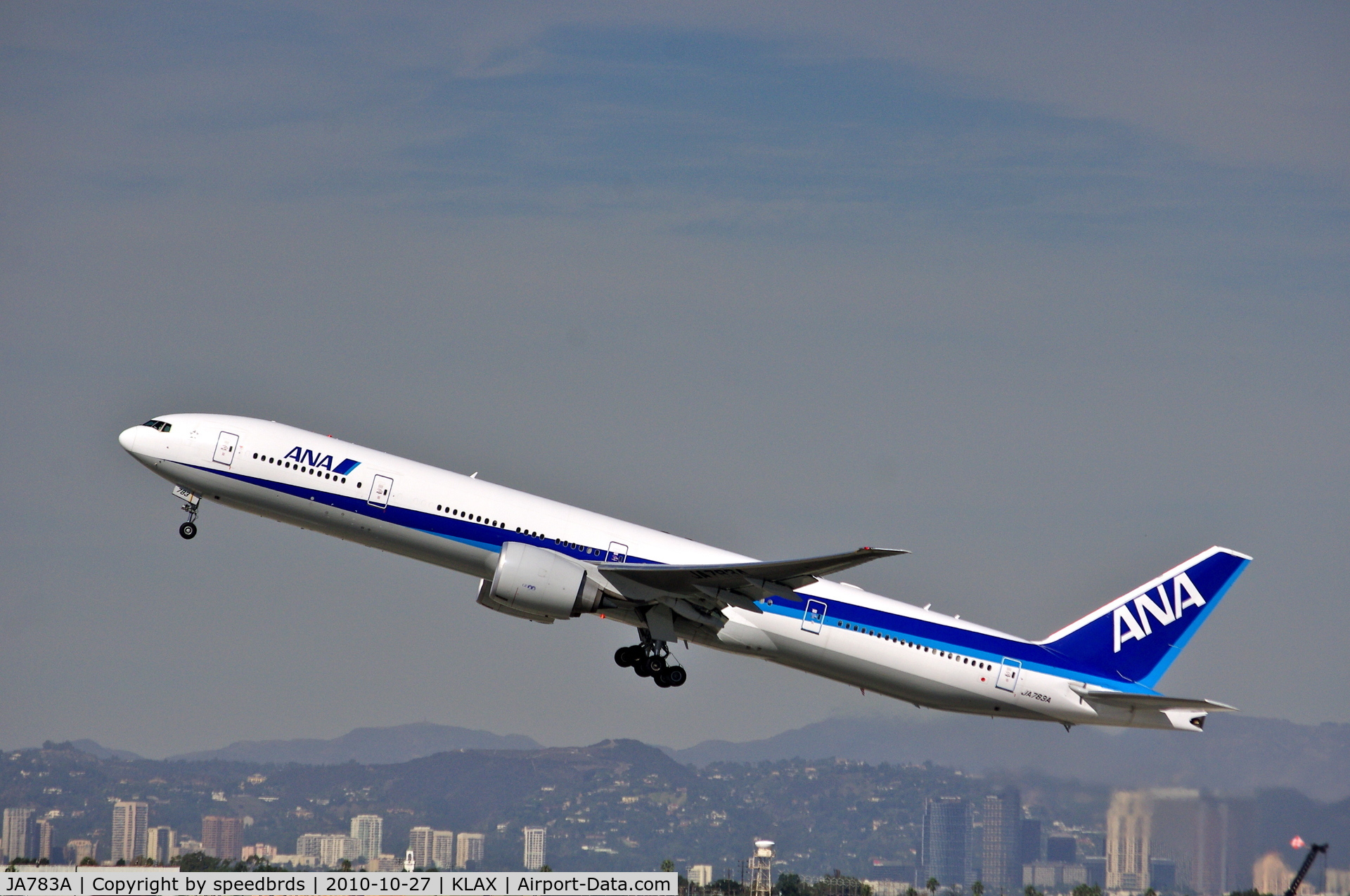 JA783A, 2008 Boeing 777-381/ER C/N 27940, All Nippon Airways