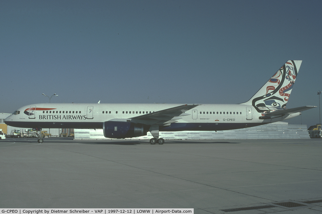 G-CPEO, 1997 Boeing 757-236 C/N 28667, British Airways Boeing 757-200