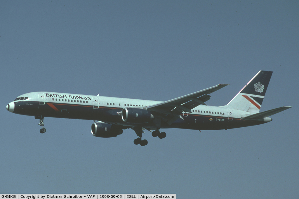 G-BIKG, 1983 Boeing 757-236/SF C/N 22178, British Airways Boeing 757-200