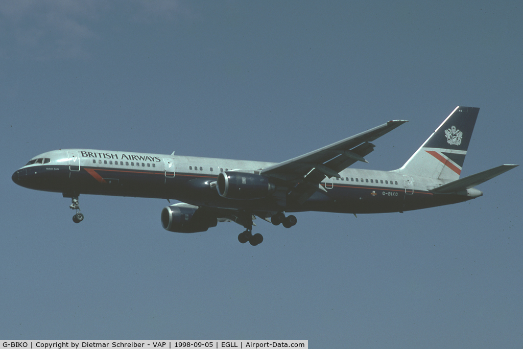 G-BIKO, 1984 Boeing 757-236 C/N 22187, British Airways Boeing 757-200