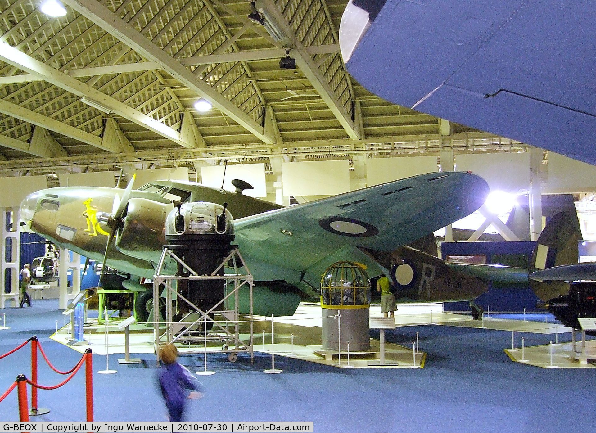 G-BEOX, Lockheed Hudson IV C/N 6464, Lockheed Hudson IIA at the RAF Museum, Hendon