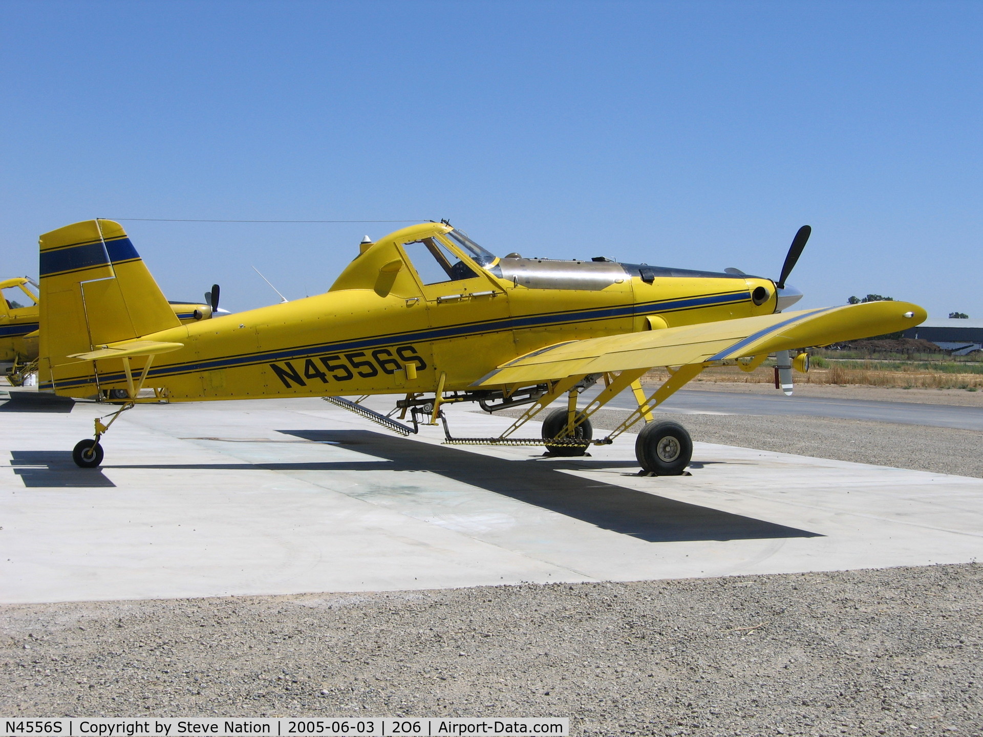 N4556S, 1991 Air Tractor Inc AT-502 C/N 502-0137, Theil Air Care 1991 AT-502 rigged for spraying