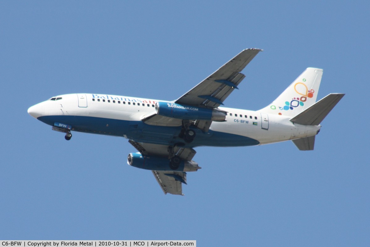 C6-BFW, 1982 Boeing 737-2K5 C/N 22601, Bahamas Air 737-200