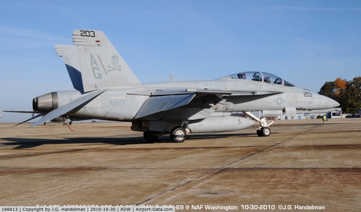 166613, Boeing F/A-18F Super Hornet C/N F106, Another Super Bug at NAF Washington