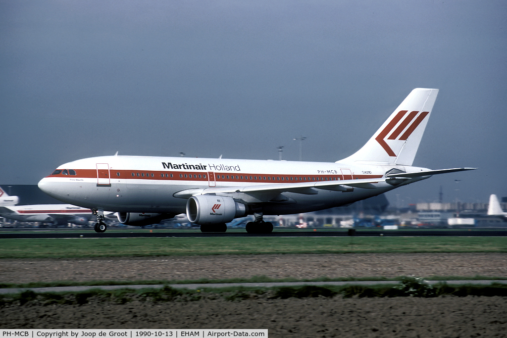 PH-MCB, 1984 Airbus A310-203 C/N 349, later sold to fedex
