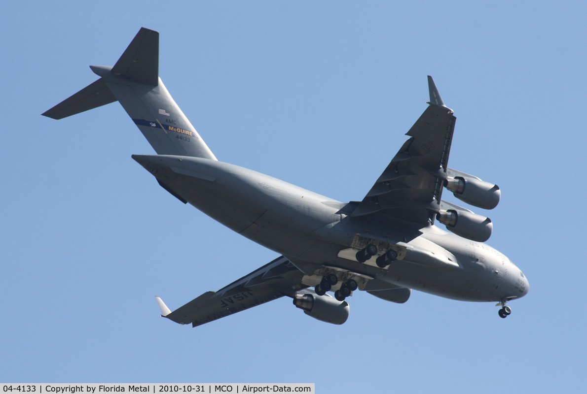 04-4133, 2004 Boeing C-17A Globemaster III C/N P-133, Just added a profile for this C-17, but there were already some shots of it on here