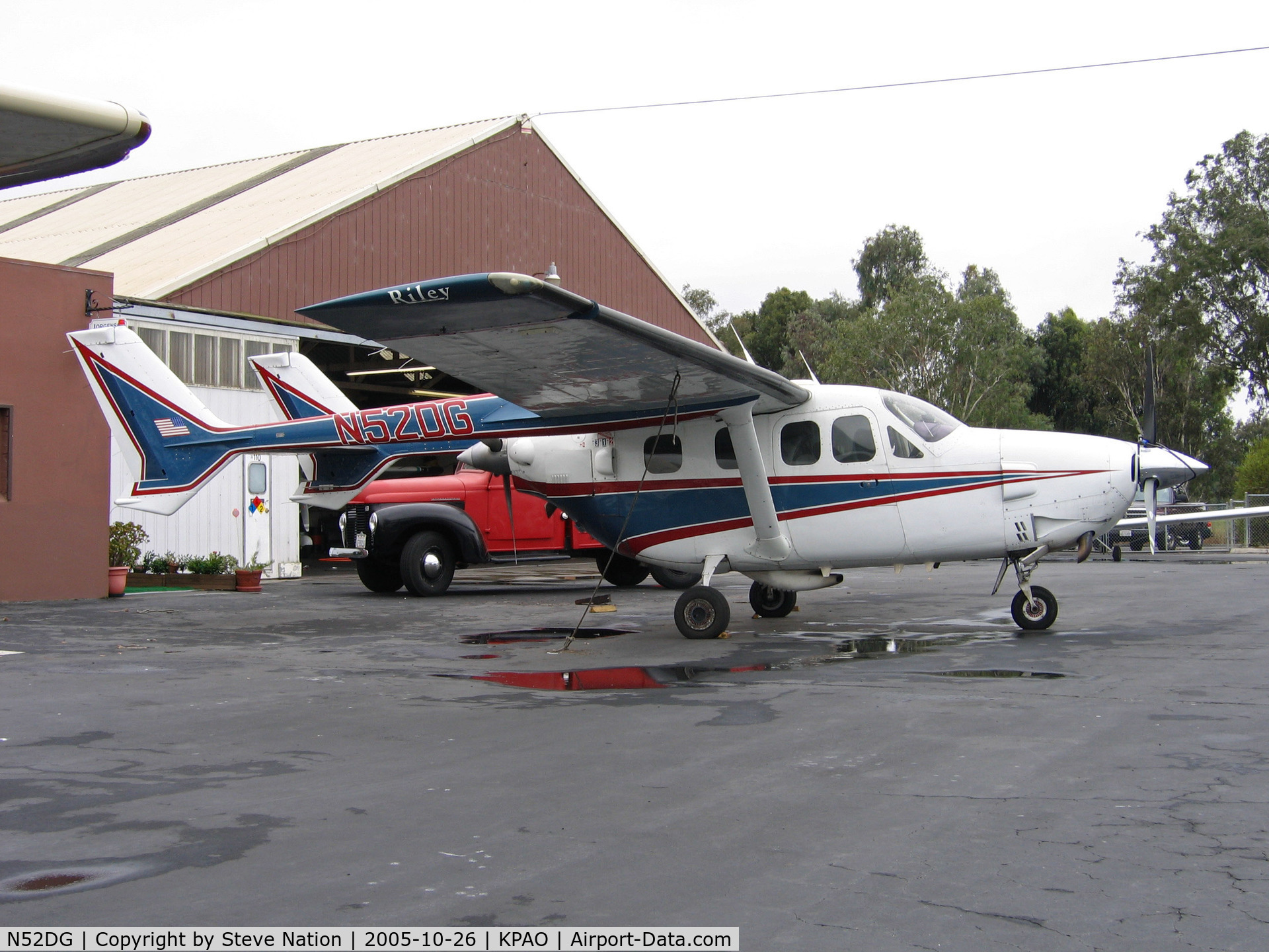 N52DG, 1973 Cessna T337G Turbo Super Skymaster C/N P3370073, 1973 Cessna T337G @ Palo Alto, CA