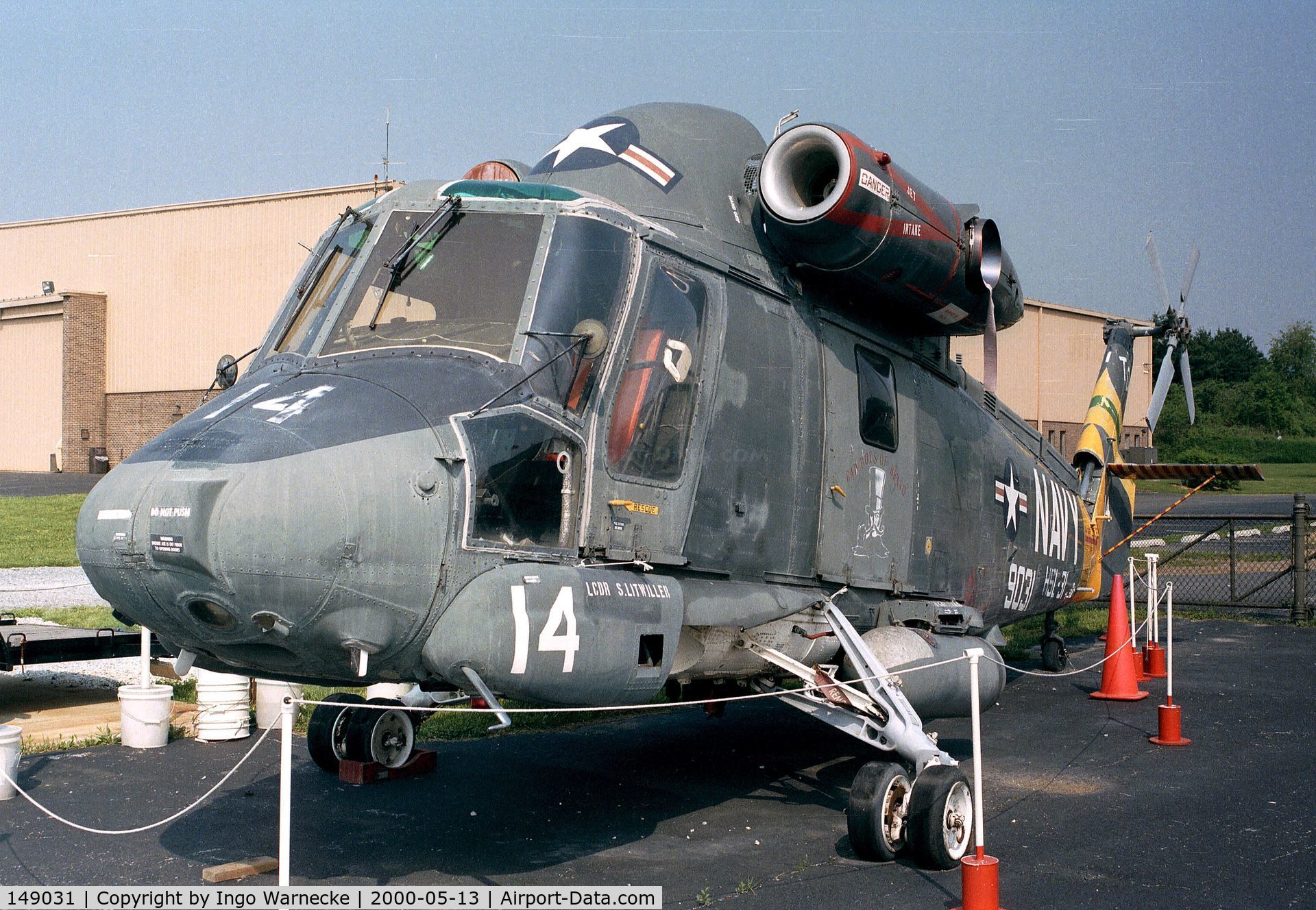 149031, Kaman HH-2D Seasprite C/N 035, Kaman HH-2D Seasprite at the American Helicopter Museum, West Chester PA