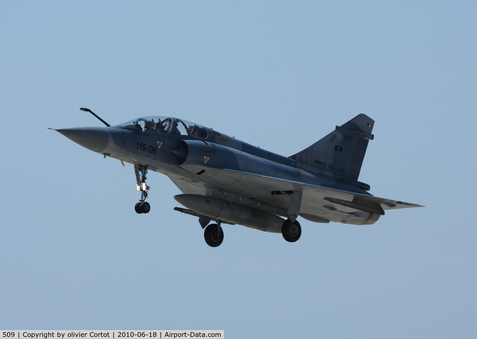 509, Dassault Mirage 2000B C/N 62, Istres French Air Force Base