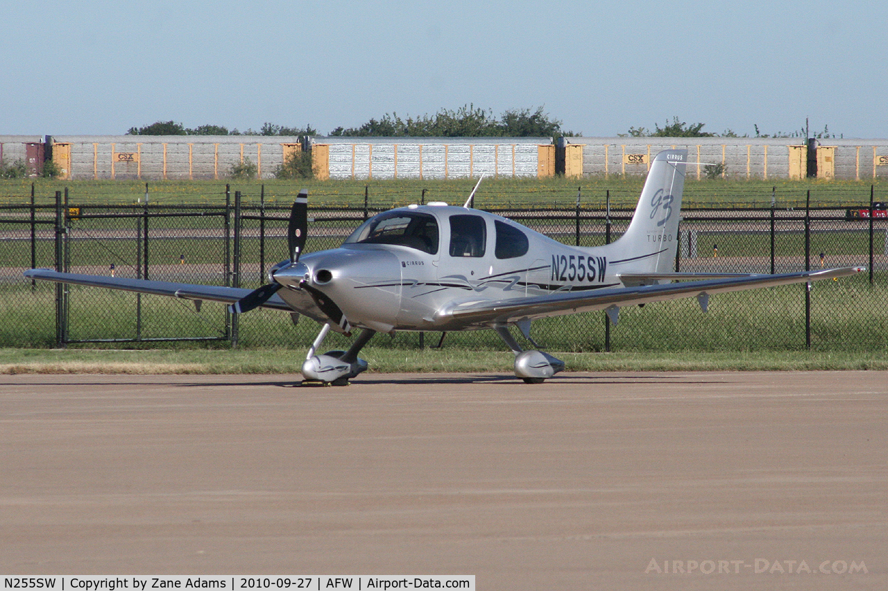N255SW, 2007 Cirrus SR22 G3 Turbo C/N 2473, At Alliance Airport - Fort Worth, TX