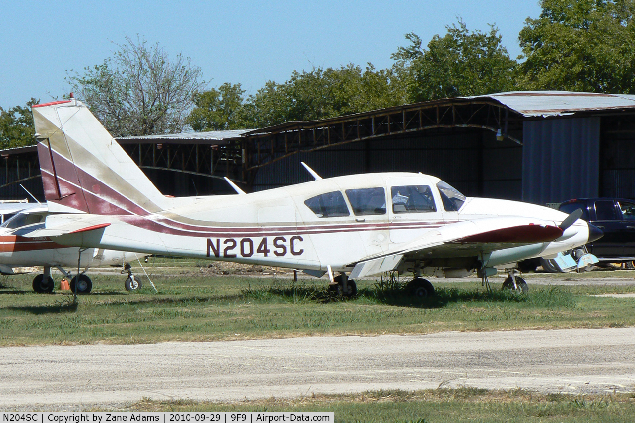 N204SC, 1965 Piper PA-23-250 C/N 27-2796, At Sycamore Strip Airport - Ft Worth, TX