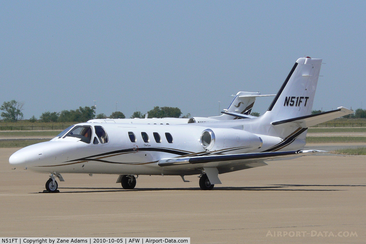 N51FT, 1982 Cessna 501 Citation I/SP C/N 501-0317, At Alliance Airport - Fort Worth, TX