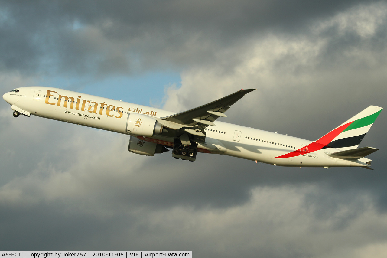 A6-ECT, 2009 Boeing 777-31H/ER C/N 35591, Emirates
