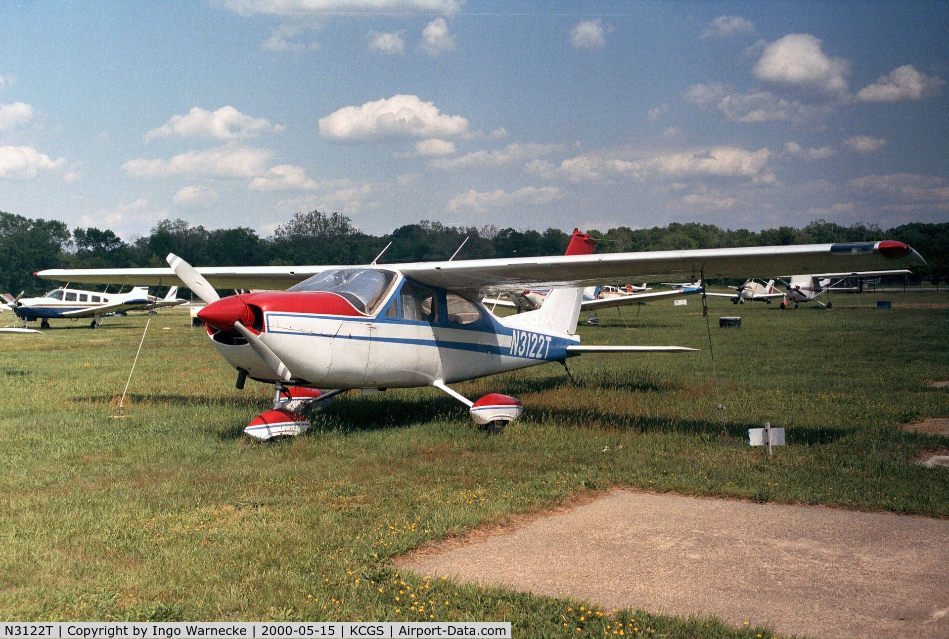 N3122T, 1967 Cessna 177 Cardinal C/N 17700422, Cessna 177 Cardinal at College Park MD airfield