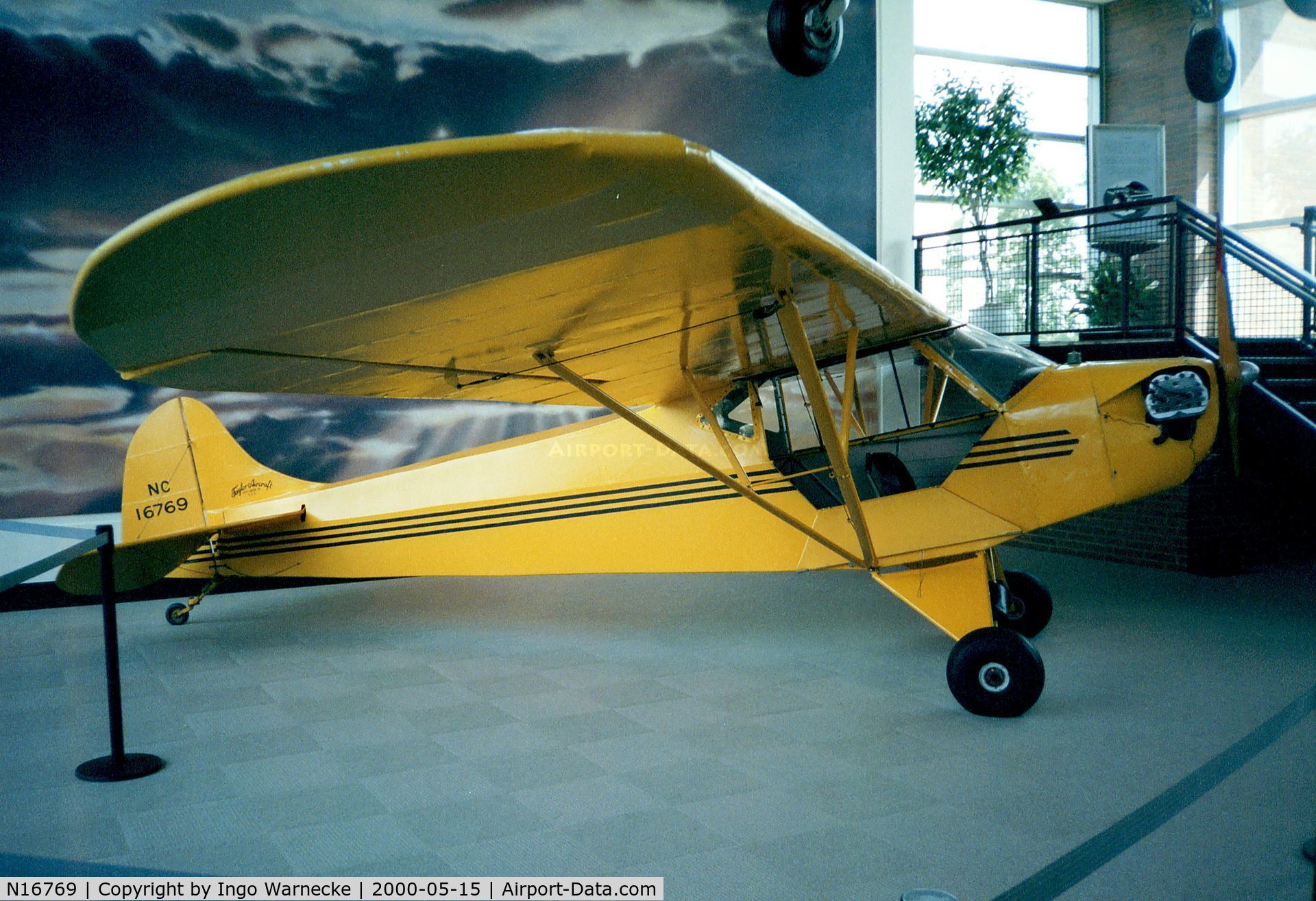N16769, 1936 Piper J-2 C/N 771, Piper (Taylor) J-2 at the College Park MD Aviation Museum