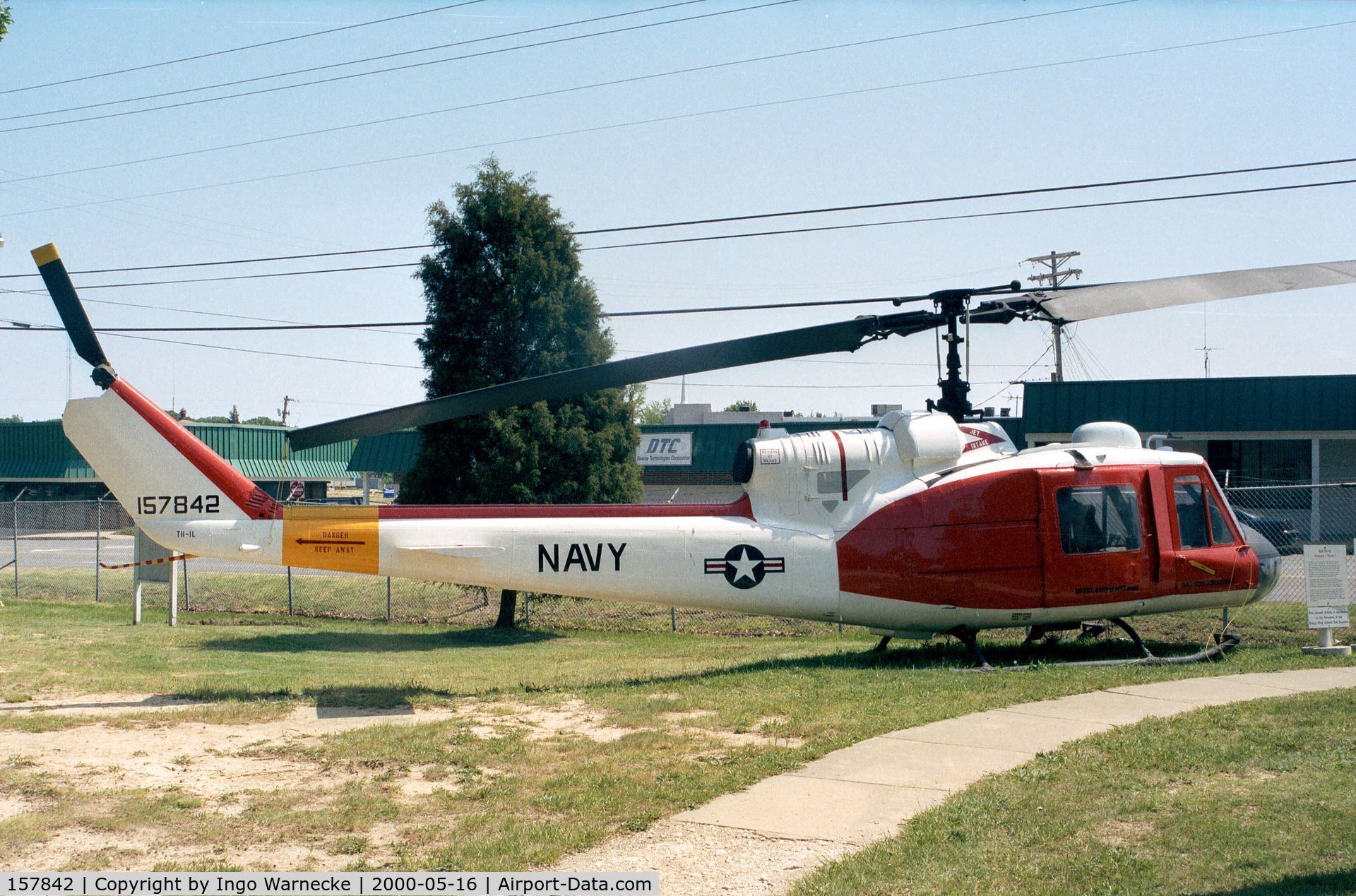 157842, Bell TH-1L Iroquois C/N 6437, Bell TH-1L Iroquois at the Patuxent River Naval Air Museum
