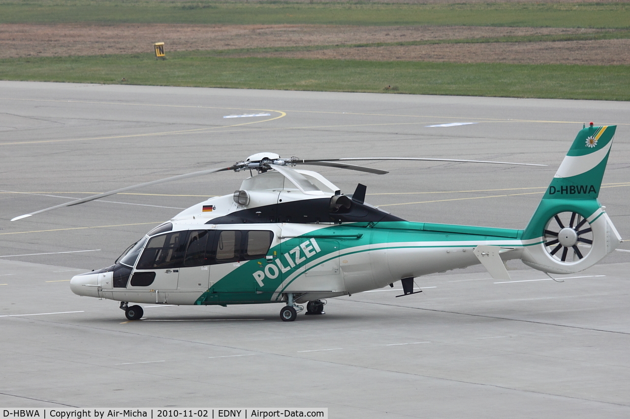 D-HBWA, Eurocopter EC-155B C/N 6581, German Police