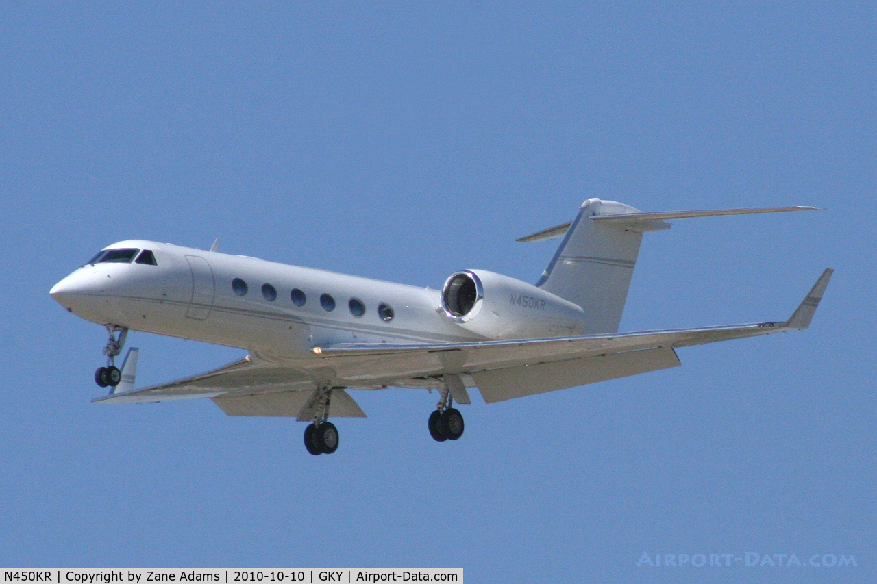 N450KR, 2006 Gulfstream Aerospace GIV-X (G450) C/N 4044, At Arlington Municipal Airport, TX