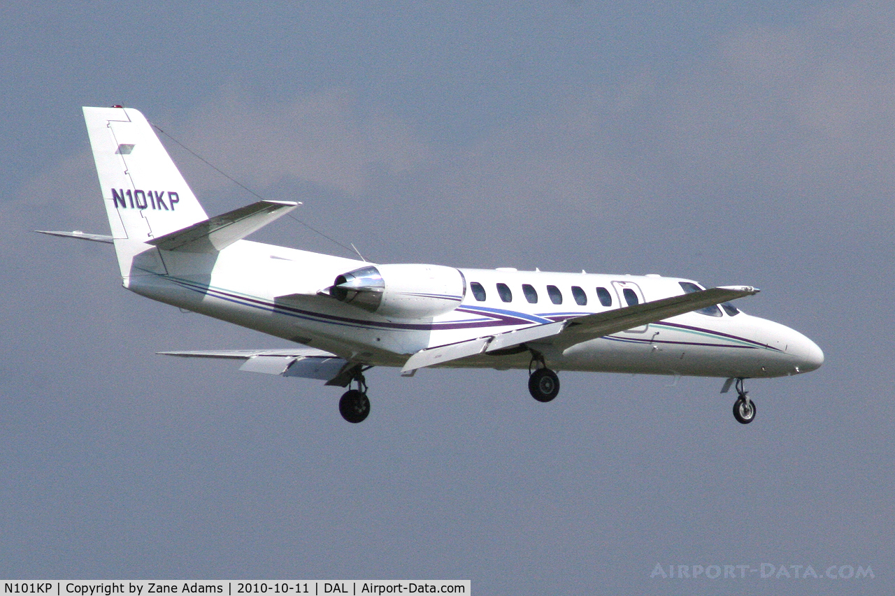N101KP, 1999 Cessna 560 Citation Ultra C/N 560-0520, At Dallas Love Field