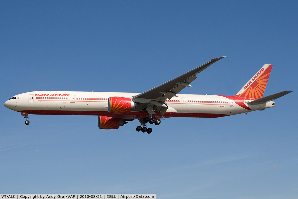 VT-ALK, 2007 Boeing 777-337/ER C/N 36309, Air India 777-300