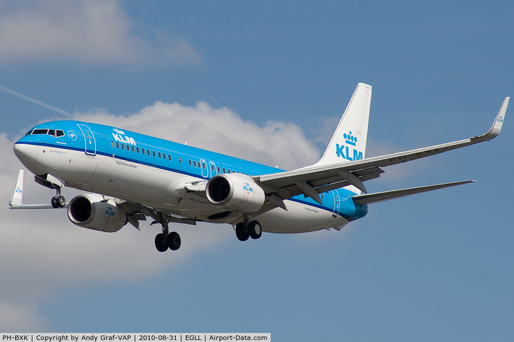 PH-BXK, 2000 Boeing 737-8K2 C/N 29598, KLM 737-800
