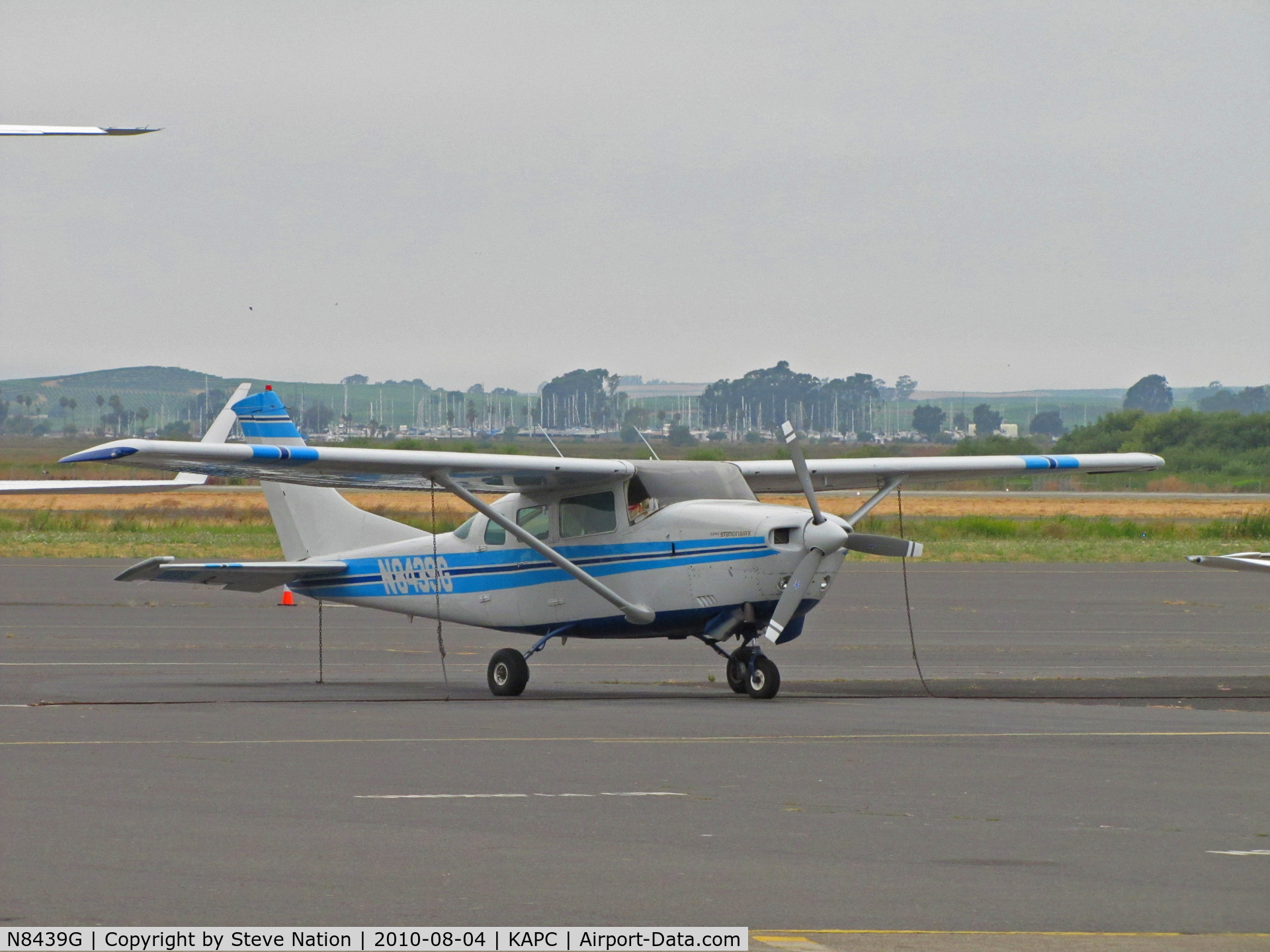 N8439G, Cessna TU206G Turbo Stationair C/N U20603790, Cessna TU206G visiting KAPC/Napa County Airport, CA