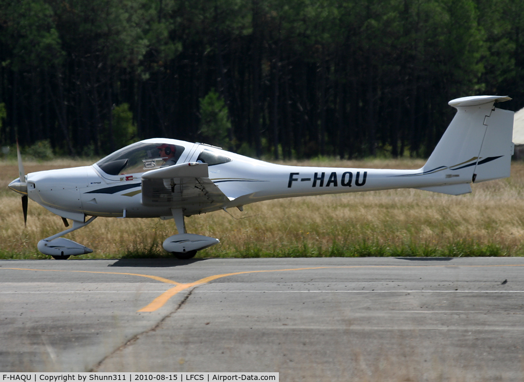 F-HAQU, 2007 Diamond DA-20C-1 Eclipse C/N C0439, Taxiing for departure...