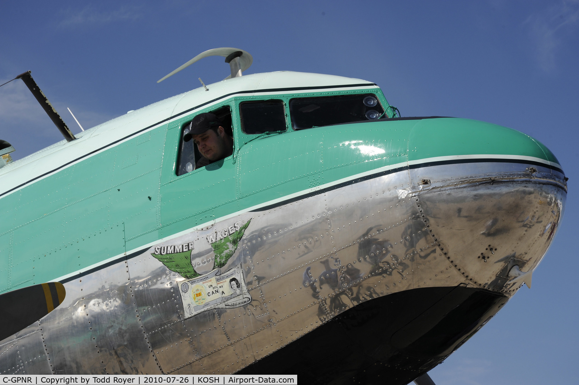 C-GPNR, 1942 Douglas DC3C-S1C3G (C-47A) C/N 13333, EAA AIRVENTURE 2010