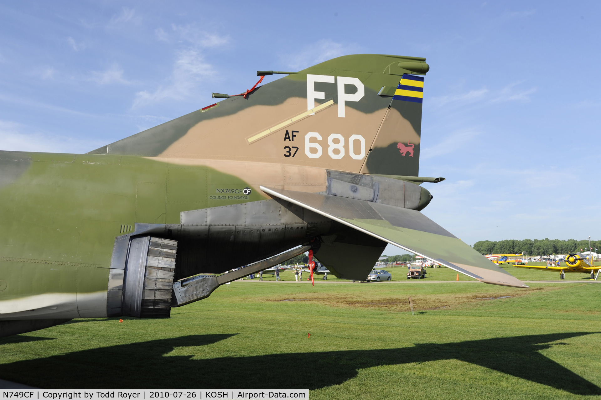 N749CF, 1965 McDonnell F-4D Phantom II C/N 1813 (65-0749), EAA AIRVENTURE 2010