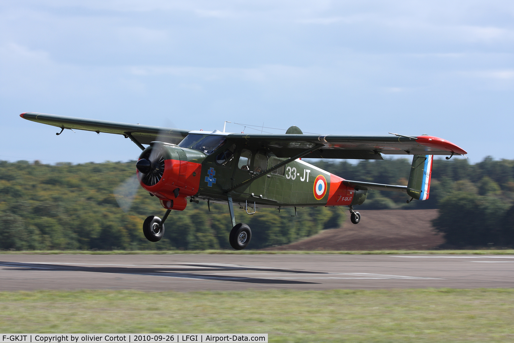 F-GKJT, 1958 Max Holste MH-1521M Broussard C/N 106, Dijon Darois airshow 2010
