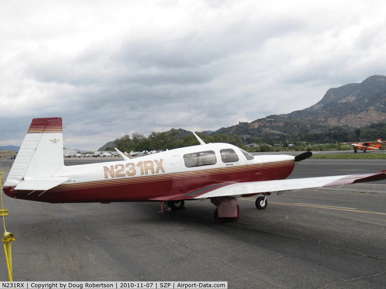 N231RX, 1980 Mooney M20K C/N 25-0305, 1980 Mooney M20K TSE Turbo Special Edition, Continental TSIO-360-GB 6 cylinder turbocharged with Rajay fixed wastegate turbocharger, 75 gallons, 4 place
