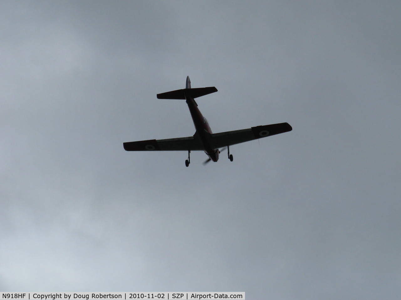 N918HF, 1952 De Havilland DHC-1 Chipmunk T.10 C/N C1/0714, 1952 DeHavilland(C) DHC-1 CHIPMUNK 22, DH Gipsy Major 10 Mk2 145 Hp inverted inline, takeoff climb Rwy 22