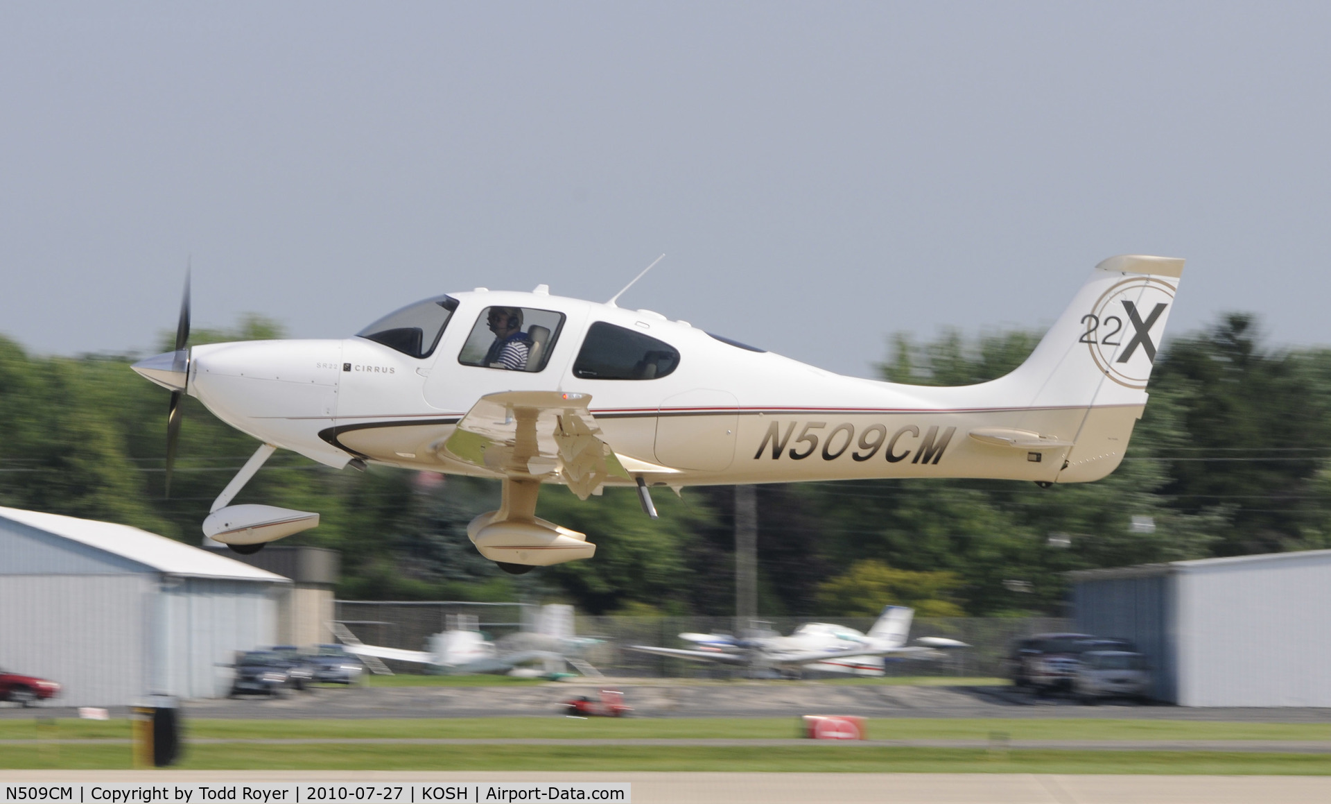 N509CM, Cirrus SR22X C/N 3509, EAA AIRVENTURE 2010