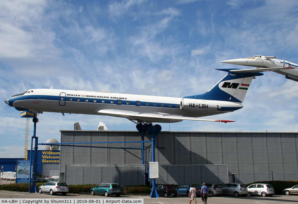 HA-LBH, 1970 Tupolev Tu-134A C/N 0350925, Preserved...