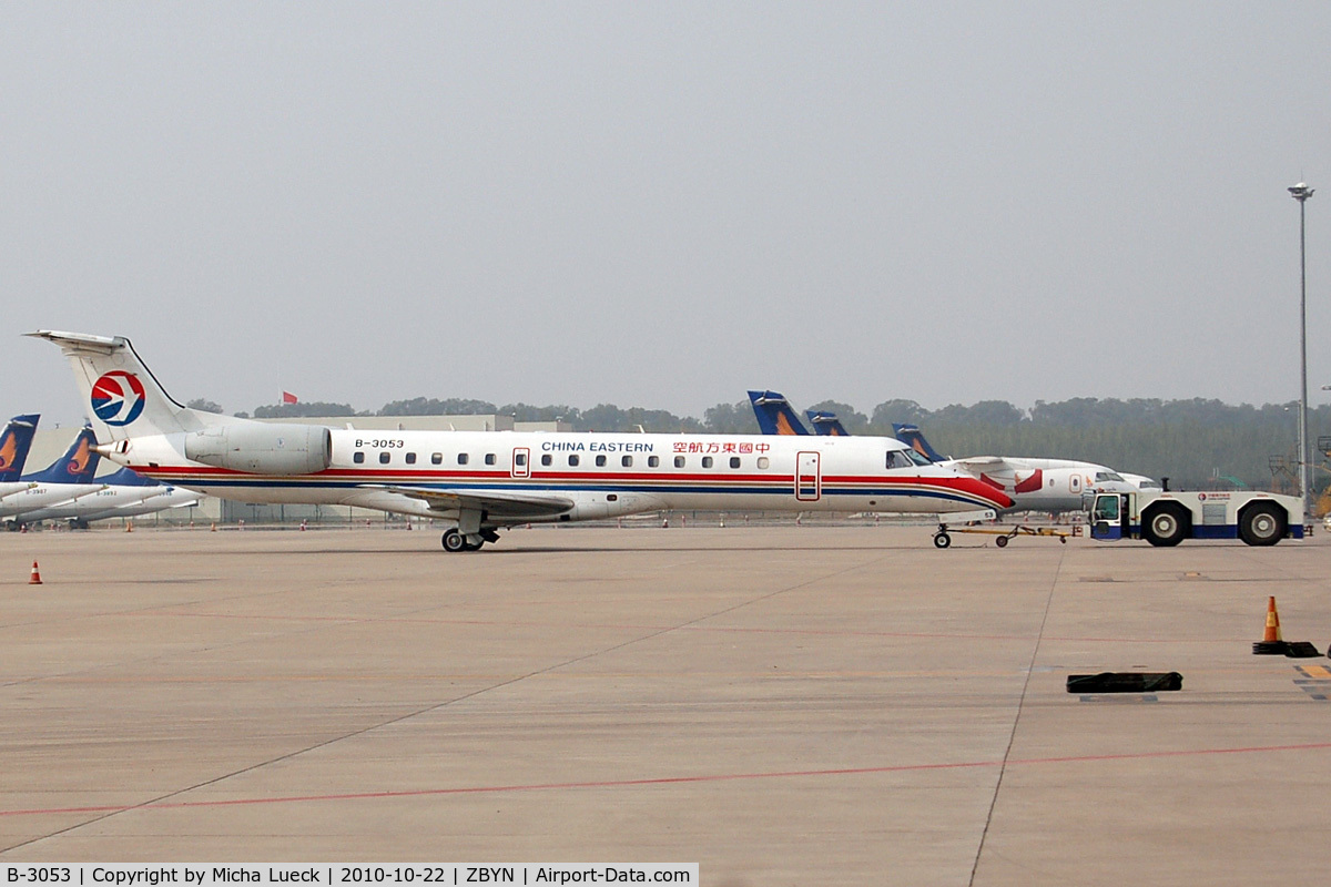 B-3053, 2006 Embraer (Harbin) EMB-145LI (ERJ-145LI) C/N 14500882, At Taiyuan