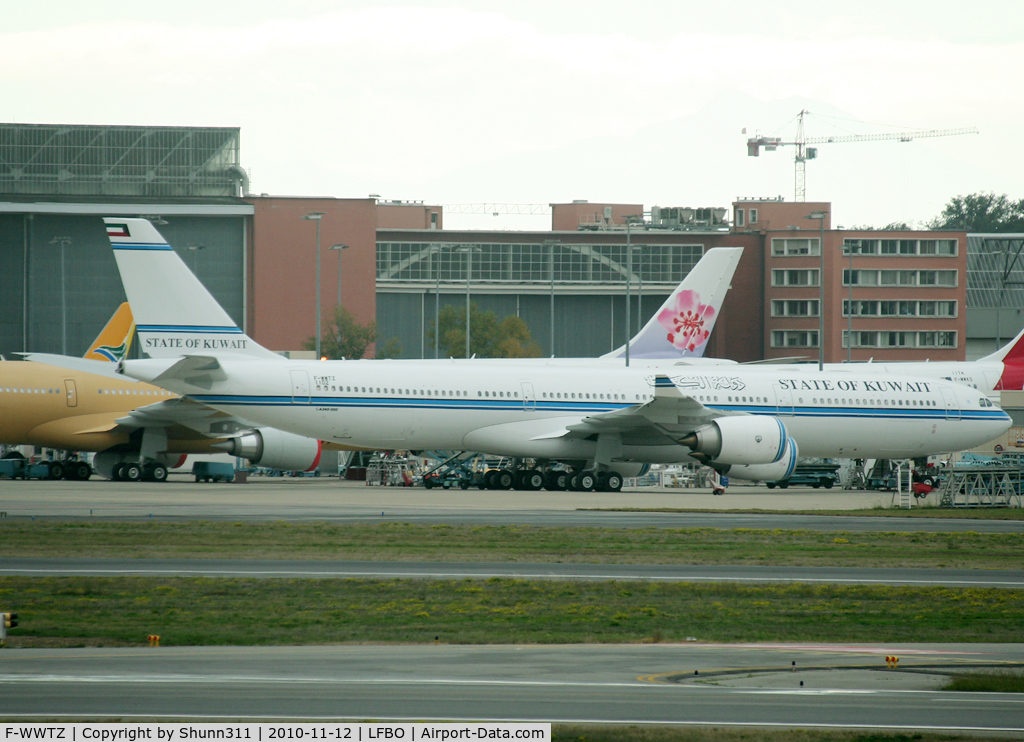 F-WWTZ, 2010 Airbus A340-542 C/N 1102, C/n 1102 - To be 9K-GBB