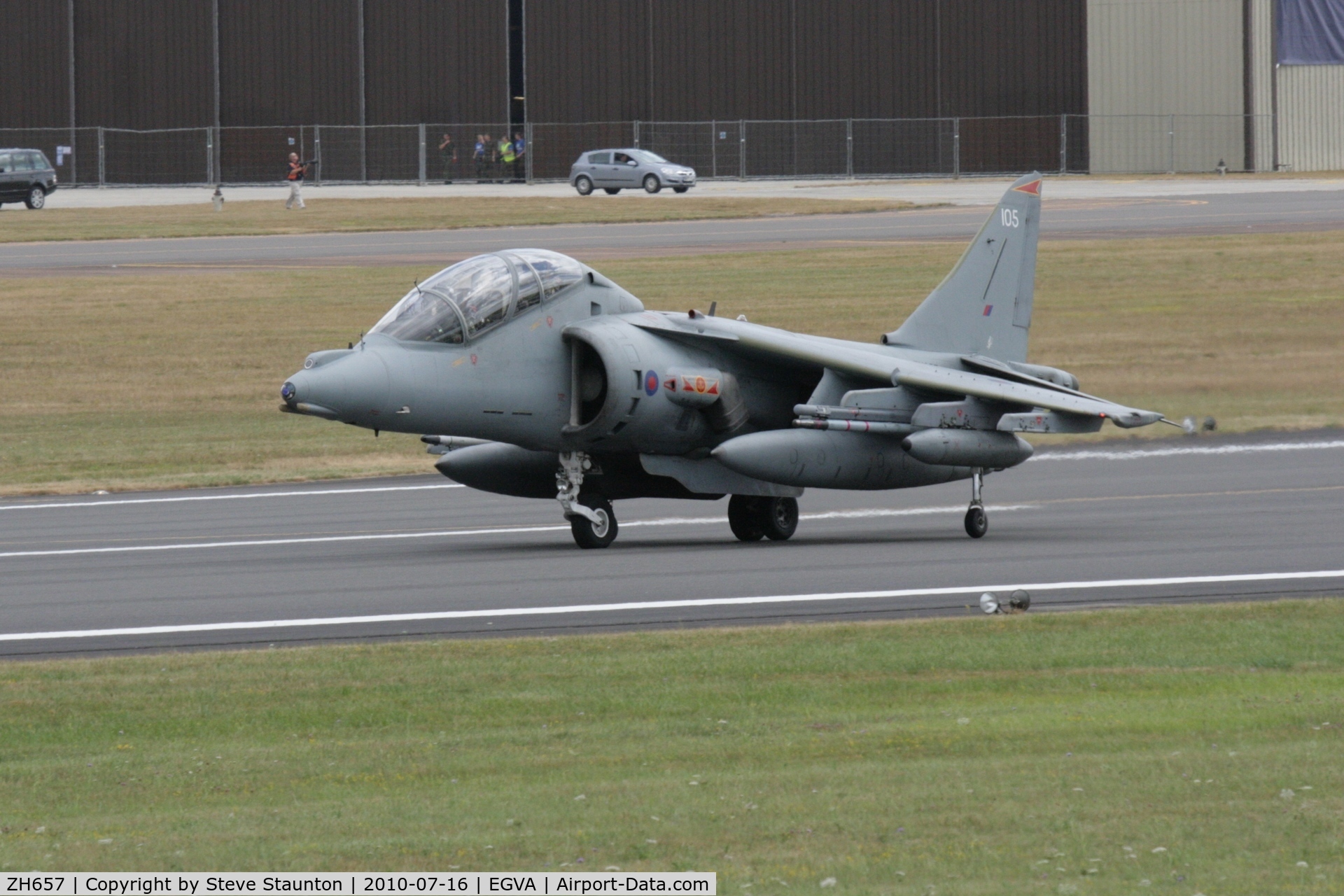 ZH657, 1994 British Aerospace Harrier T.10 C/N TX005, Taken at the Royal International Air Tattoo 2010