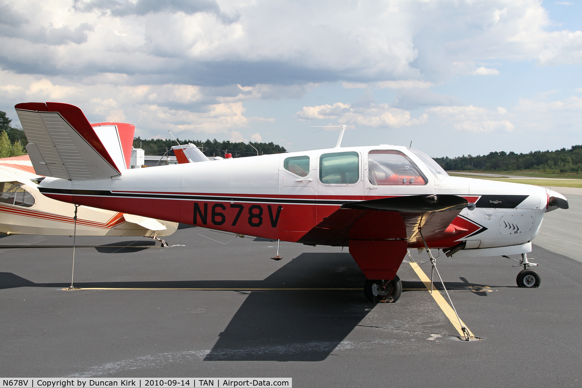 N678V, 1960 Beech M35 Bonanza C/N D-6336, Old V-tailed Bonanza