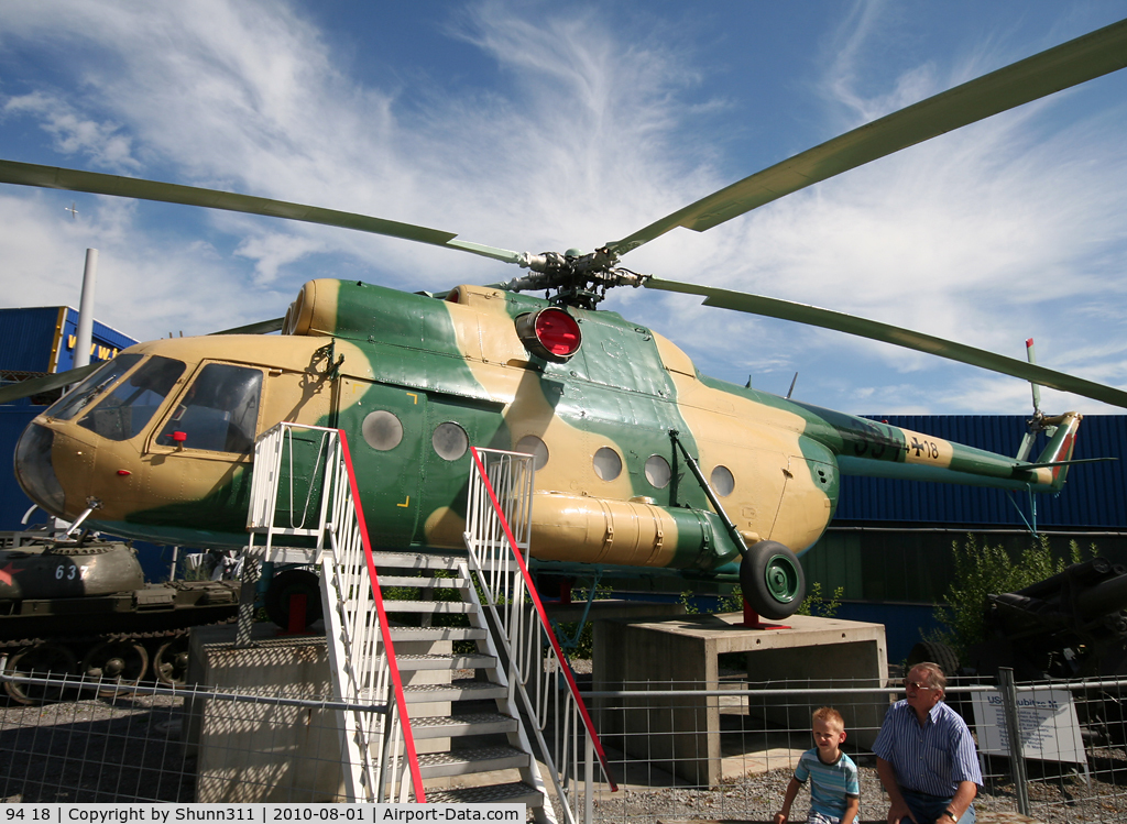 94 18, 1968 Mil Mi-8T Hip C/N 10503, S/n 0323 - Mil Mi-8T preserved @ Sinsheim Museum...