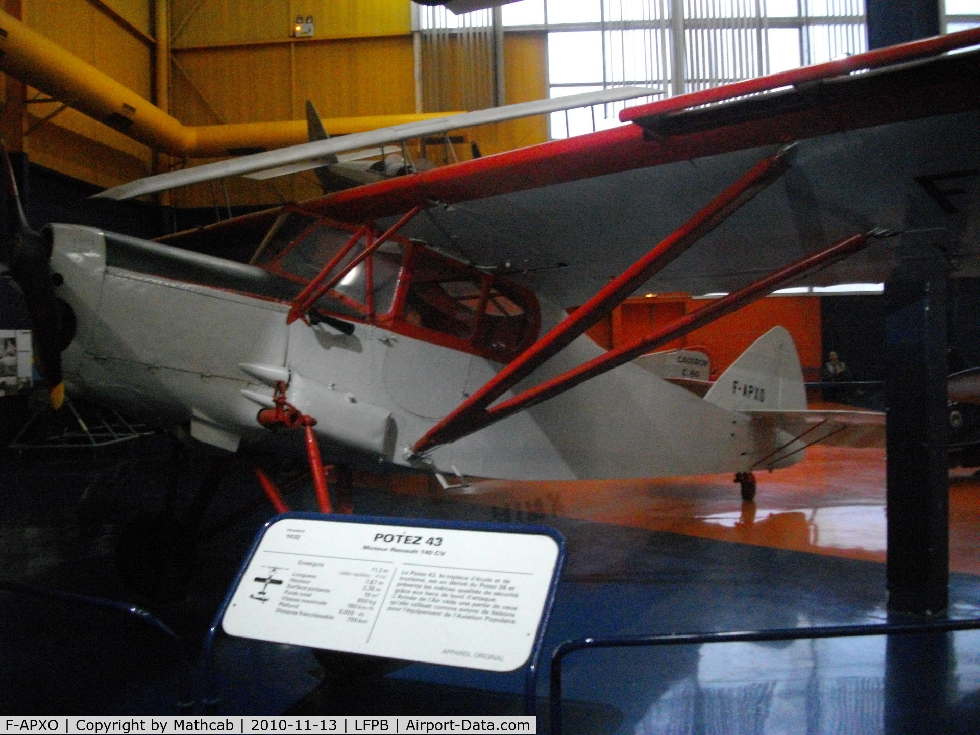 F-APXO, 1937 Potez 437 C/N 3588/11, Potez 43