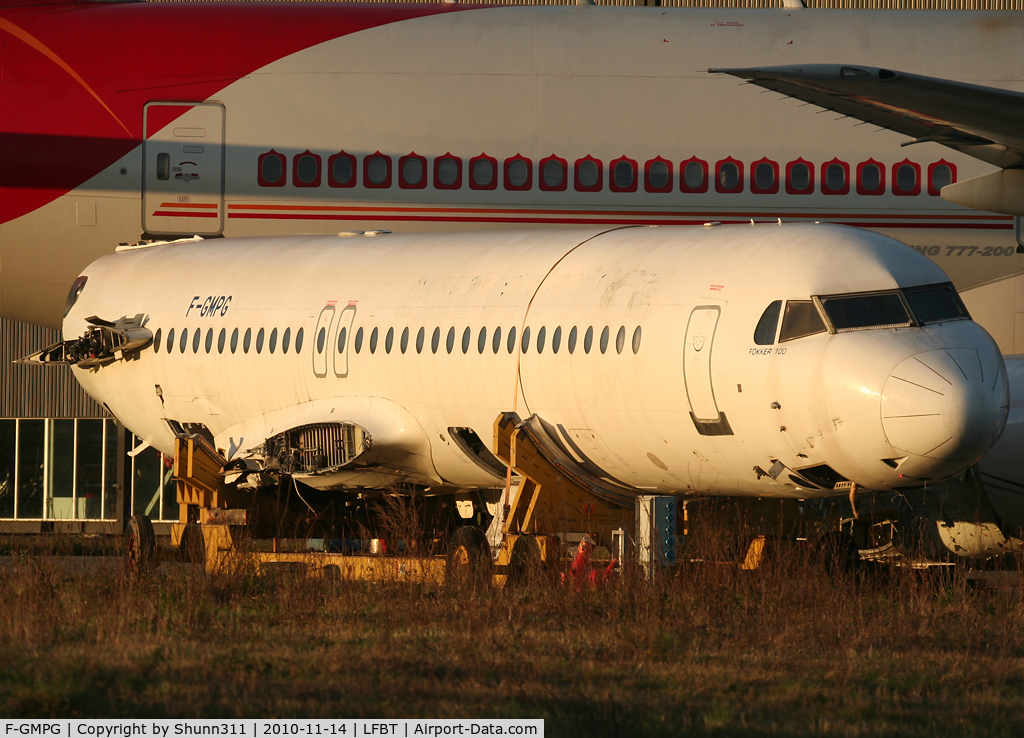 F-GMPG, 1991 Fokker 100 (F-28-0100) C/N 11362, Still here... one year later...