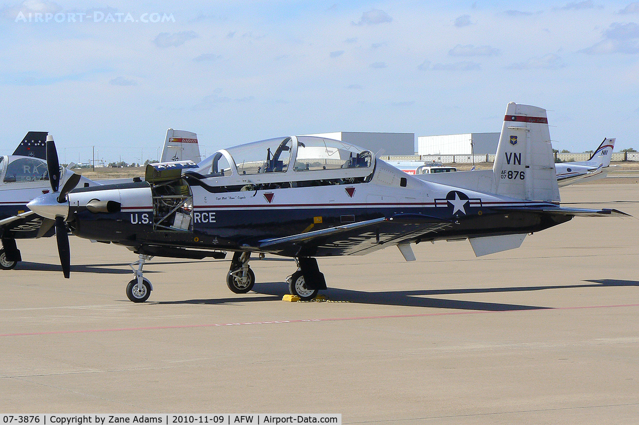 07-3876, 2007 Raytheon T-6A Texan II C/N PT-431, At Alliance Airport, Fort Worth, TX