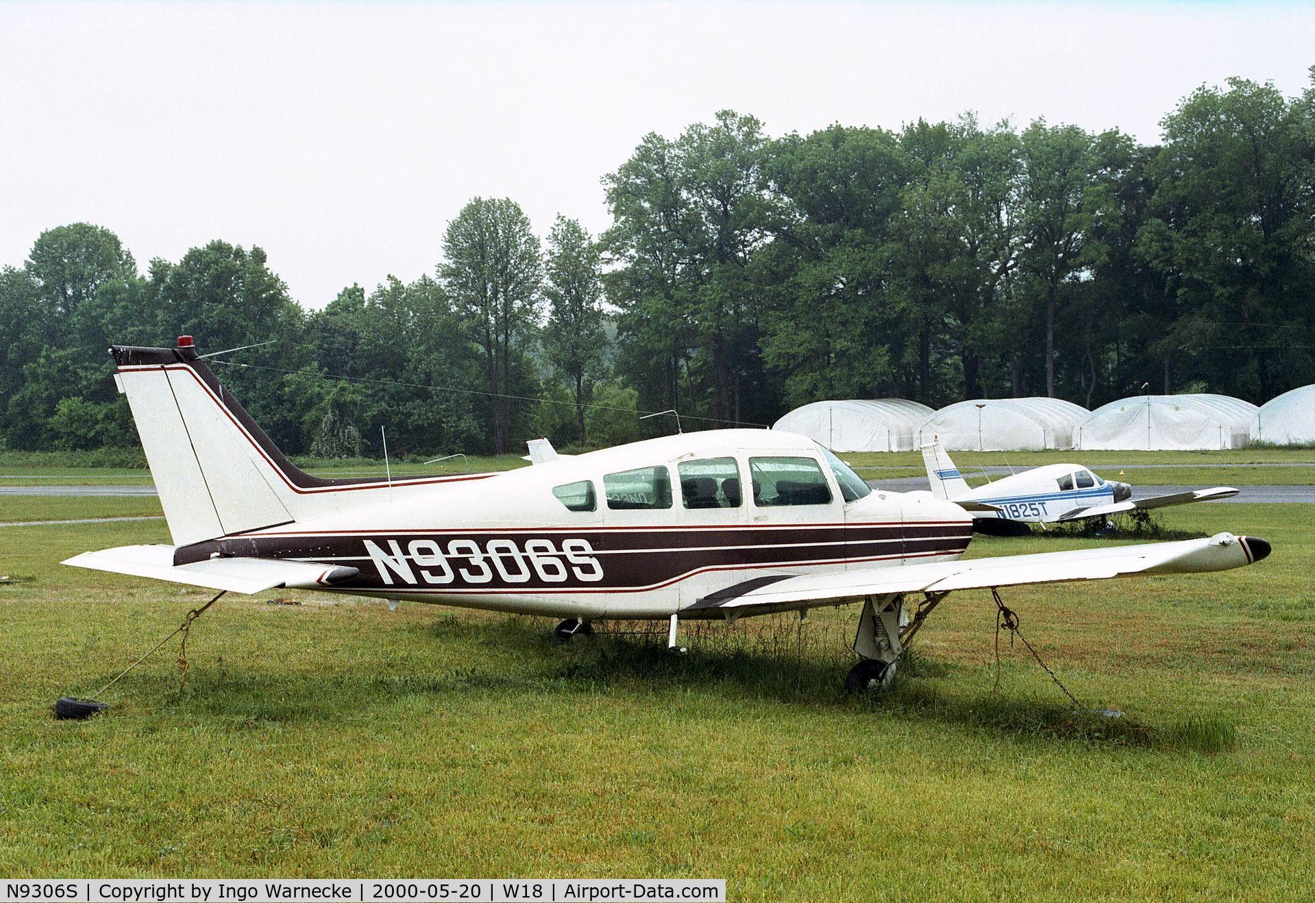 N9306S, 1975 Beech B24R Sierra C/N MC-336, Beechcraft B24R Sierra 200 at Suburban Airport, Laurel MD