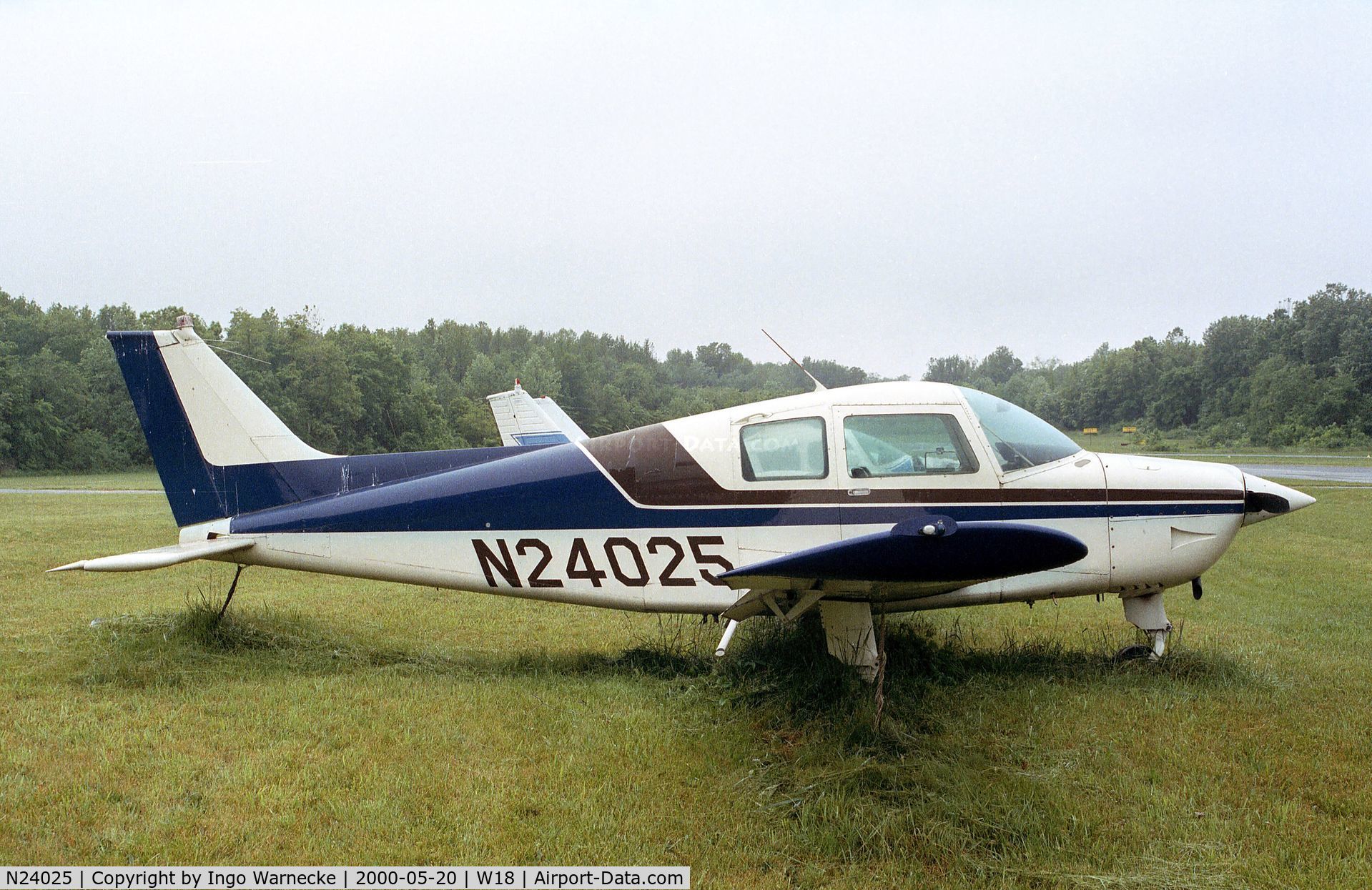 N24025, 1977 Beech B19 Sport 150 C/N MB-839, Beechcraft B19 Sport 150 at Suburban Airport, Laurel MD