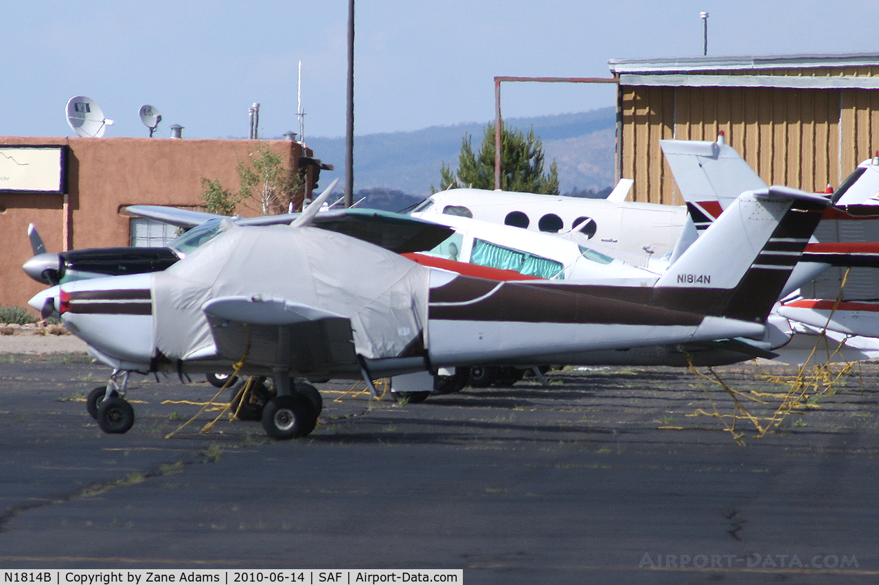 N1814B, Beech 77 Skipper C/N WA-281, At Santa Fe Municipal Airport - Santa Fe, NM