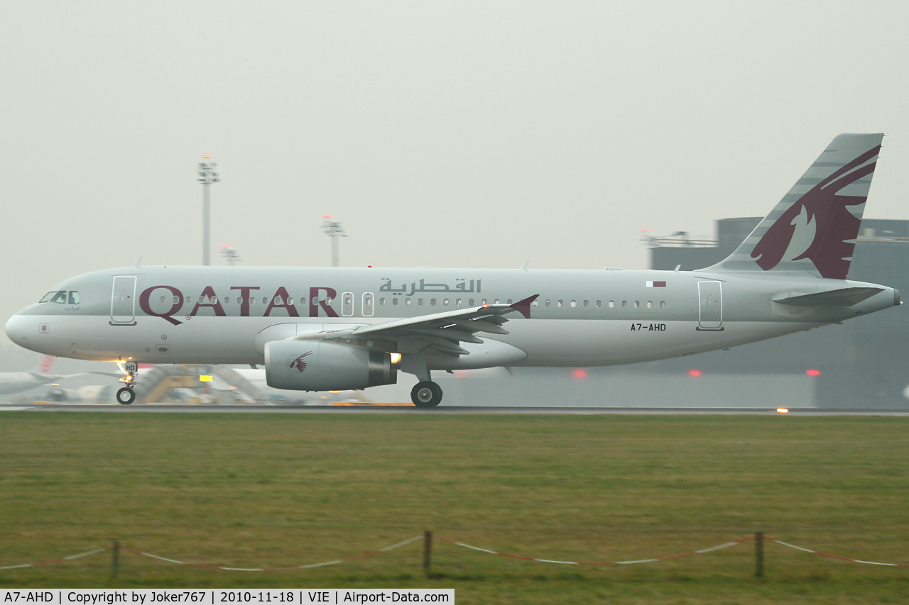 A7-AHD, 2010 Airbus A320-232 C/N 4436, Qatar