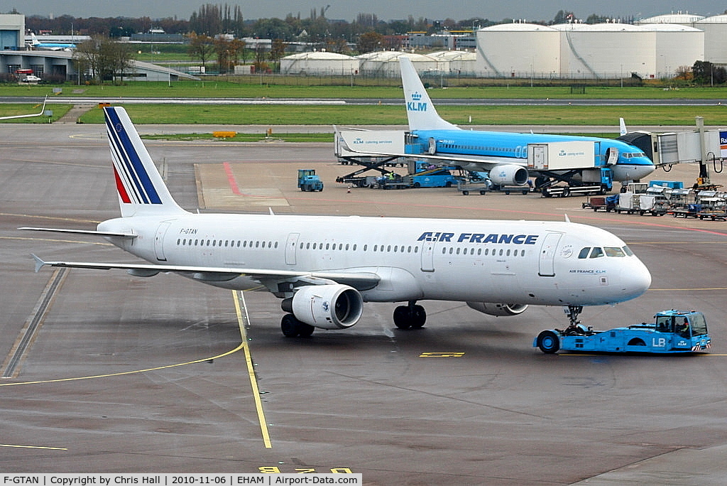 F-GTAN, 2007 Airbus A321-211 C/N 3051, Air France