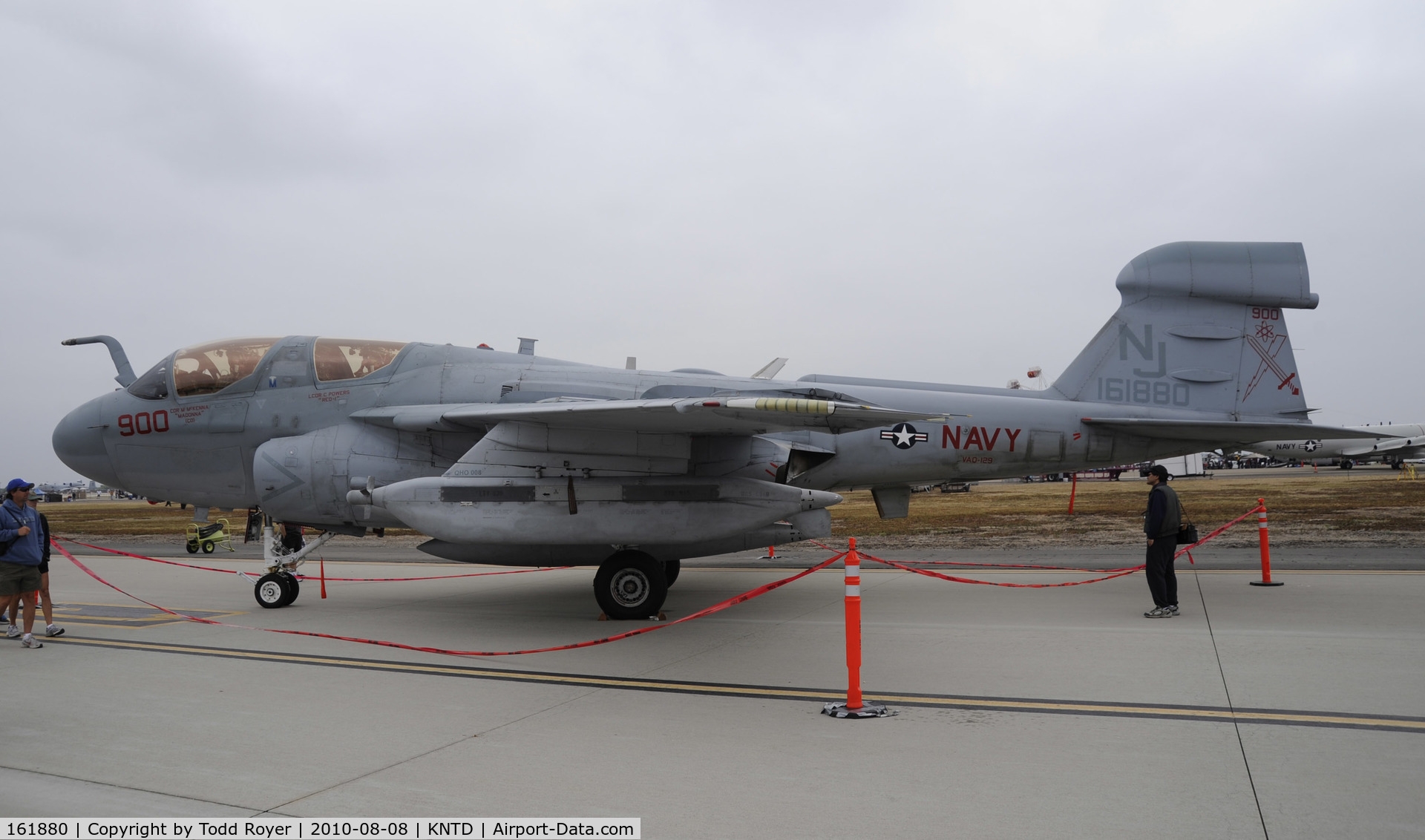 161880, Grumman EA-6B Prowler C/N P-103, Point Mugu airshow 2010